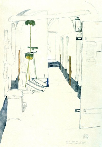 I Feel Not Punished but Purified, 1912 by Egon Schiele